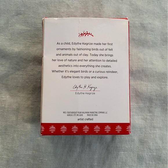 NWT Hallmark 2017 7 Seven Swans-A-Swimming 12 Days of Christmas bird ornament - Picture 7 of 7